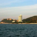 View of Khao Sam Muk from the south in Chonburi